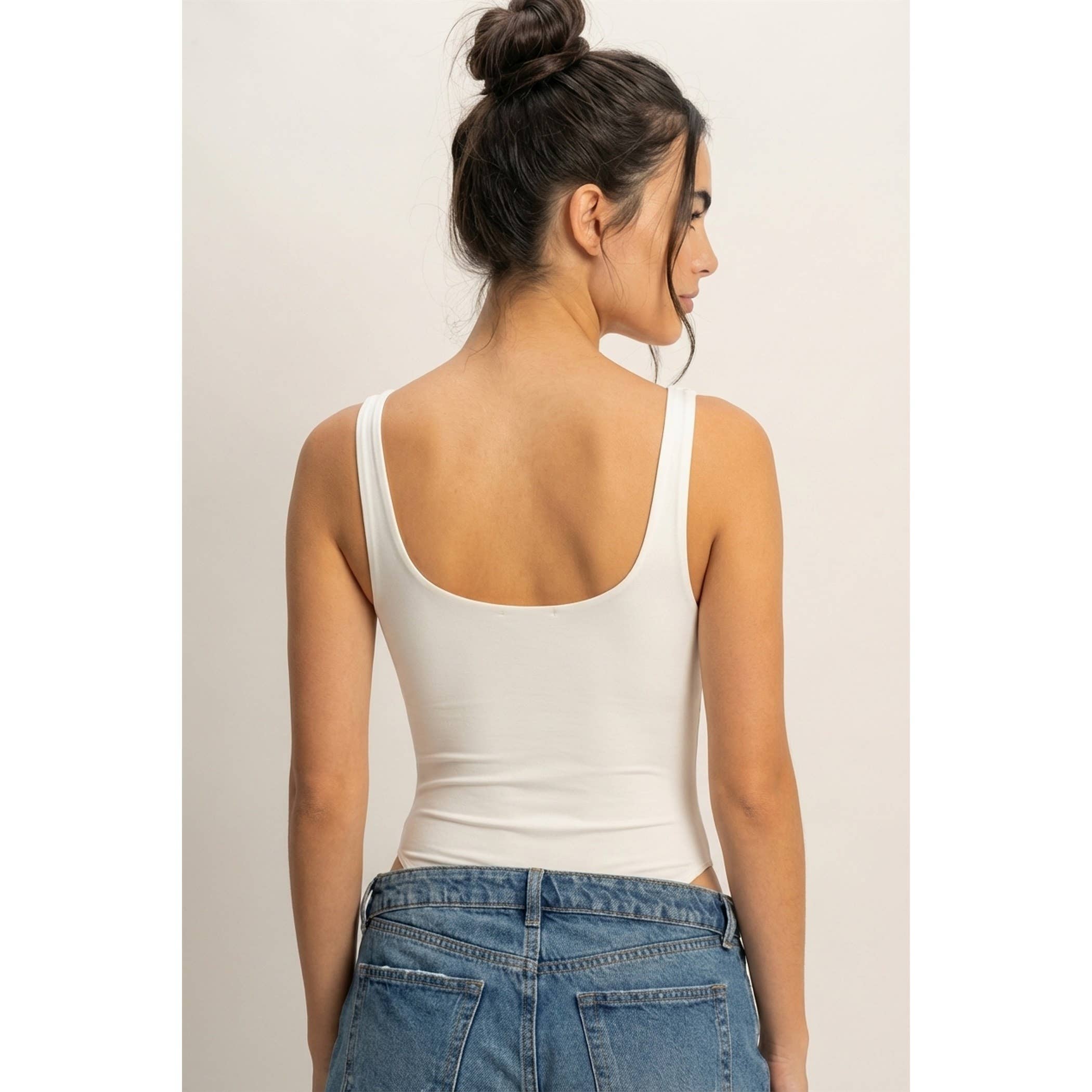 HYFVE- SCOOP NECK BODYSUIT