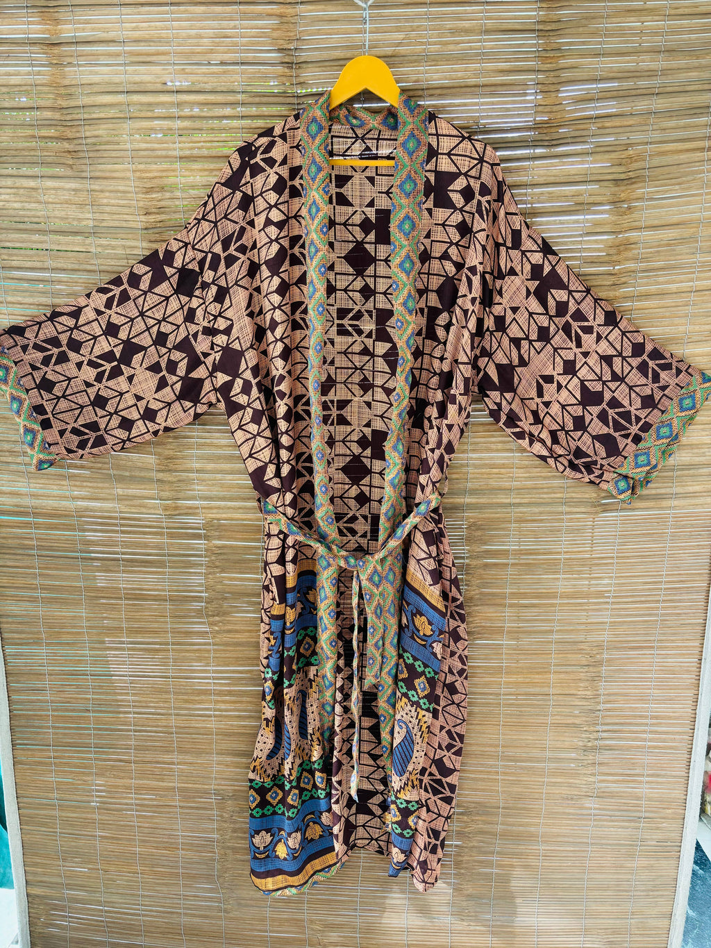 Recycled Silk kimonos for women - Body coverup