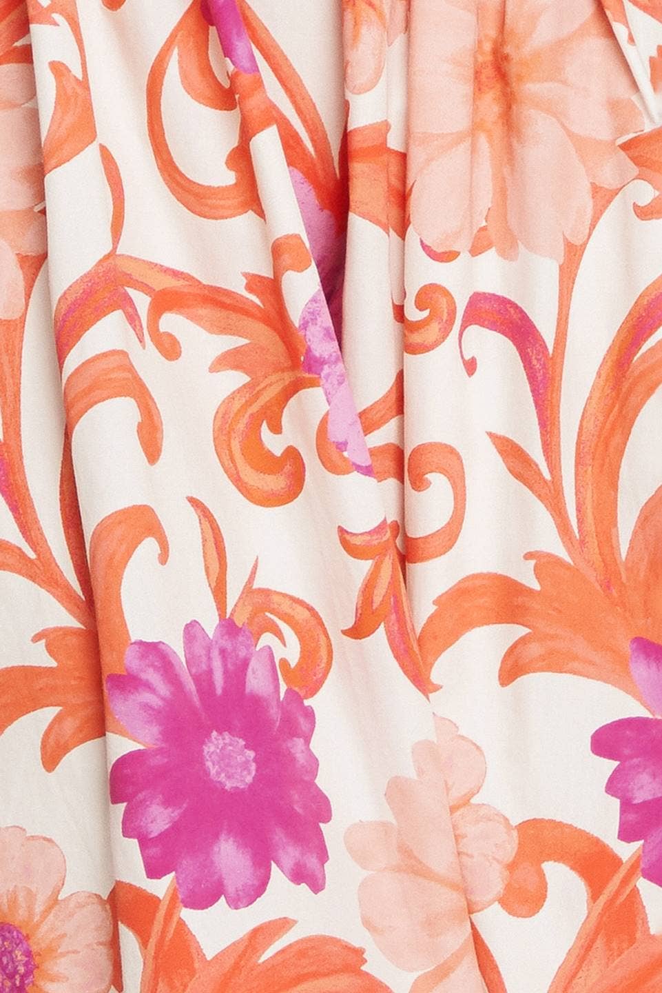 A printed woven midi dress - ID23586