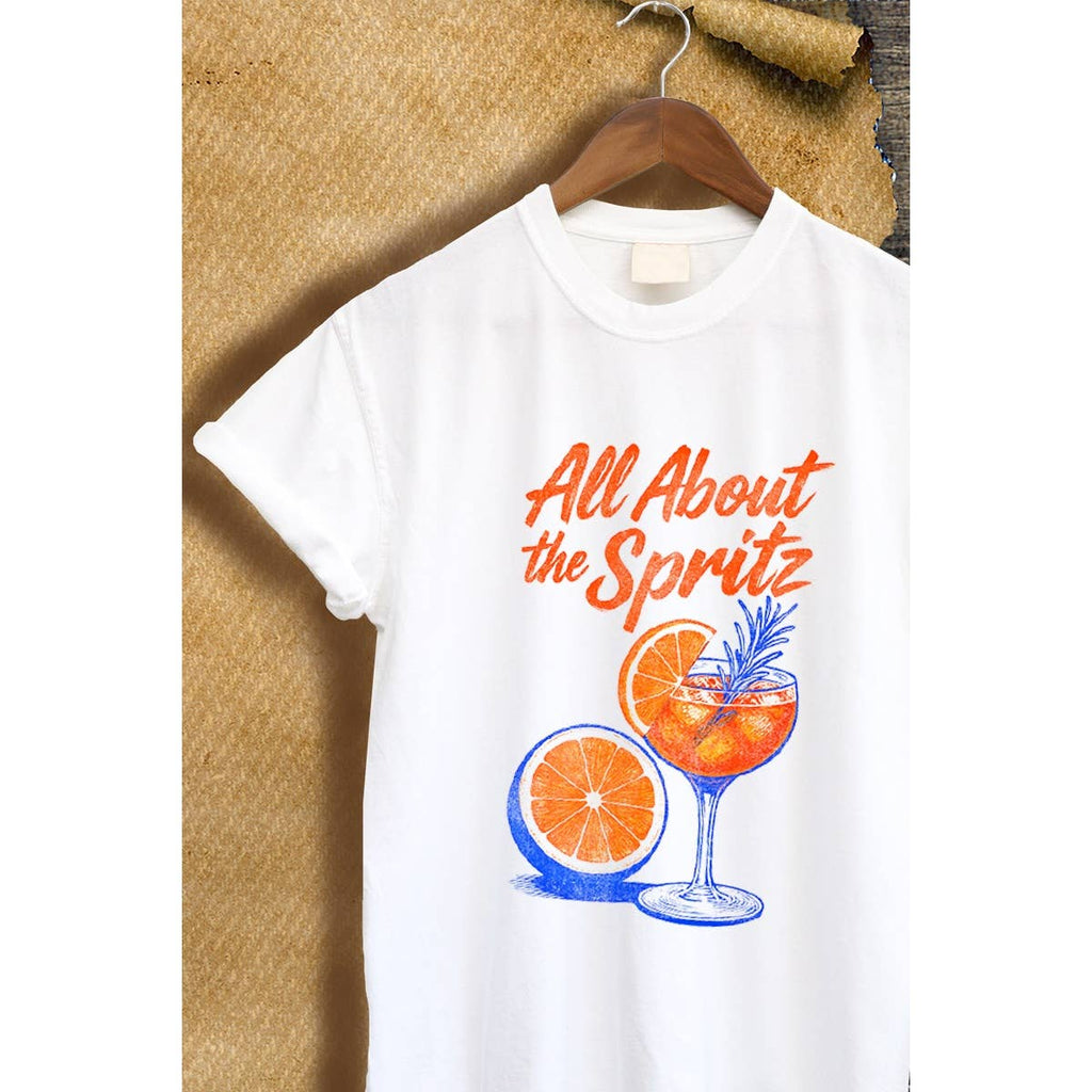 ALL ABOUT THE SPIRITZ  GRAPHIC TEE