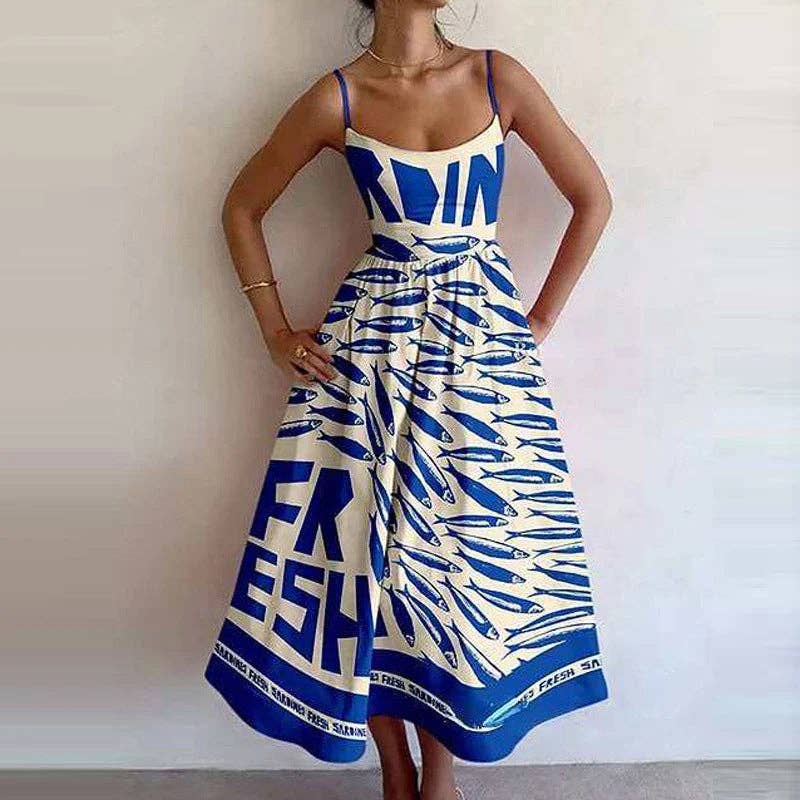 Elegant Floral Maxi Dress for Women