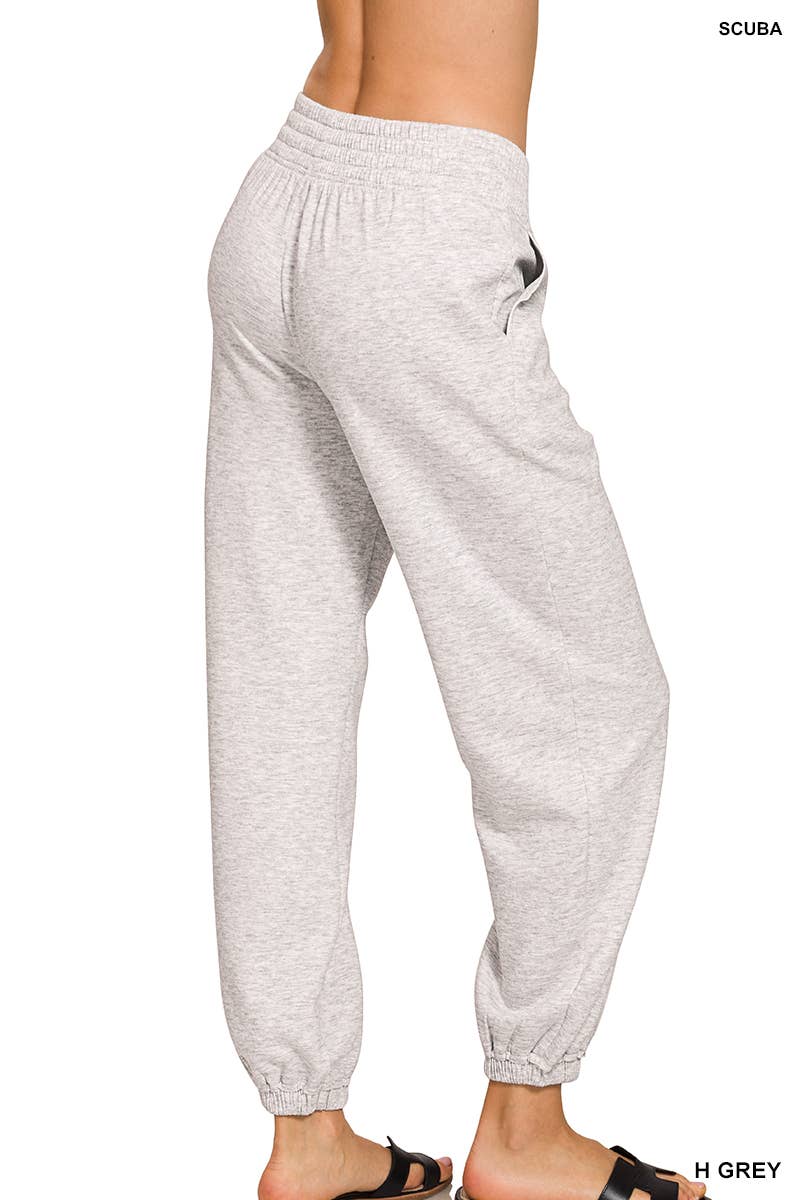 Scuba Joggers With Pock Zenana