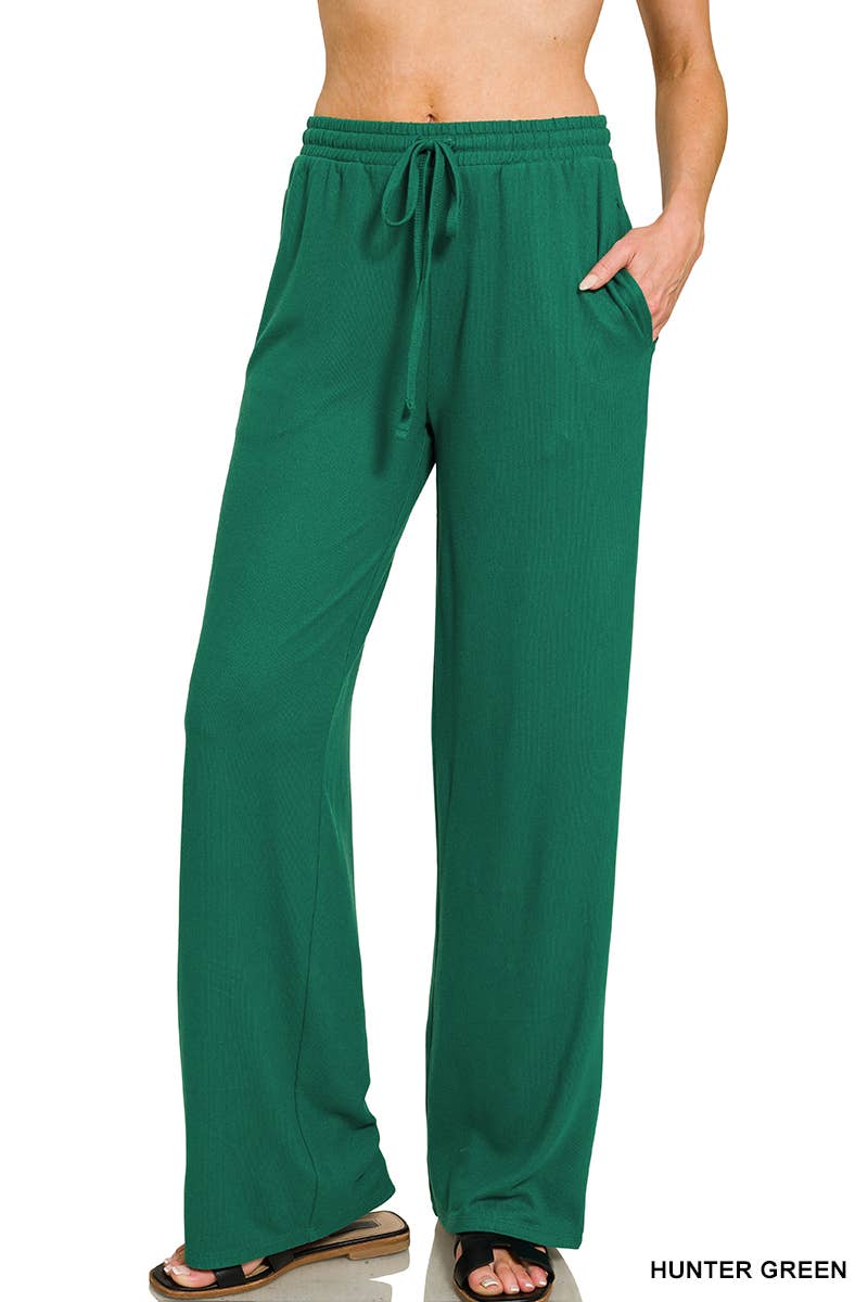 Soft Hacci Pullover & Pants 2PC Set