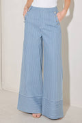 A striped woven pant - FP1916T