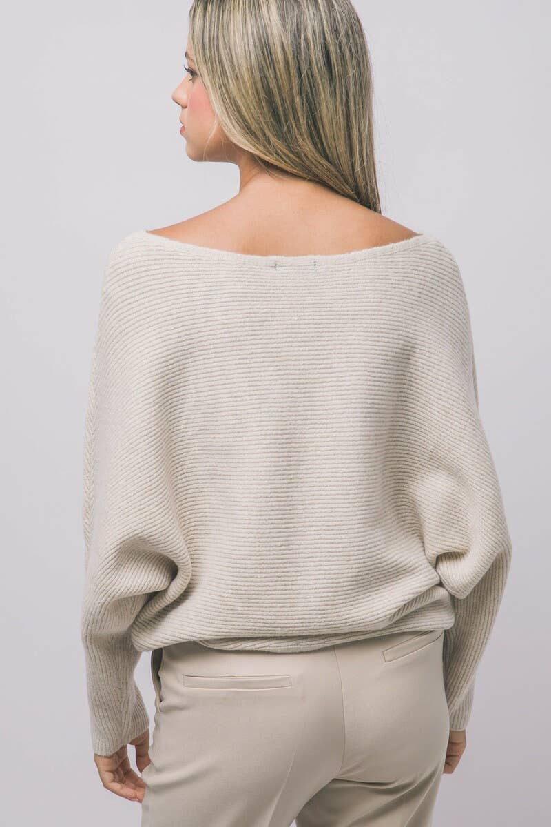Oversized Dolman Sleeve Sweater