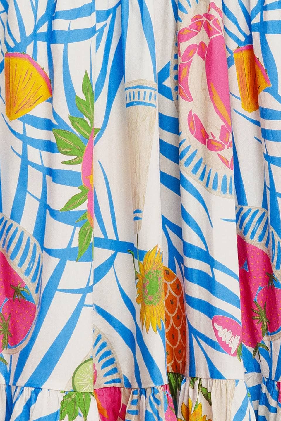 A printed woven maxi dress - ID23187