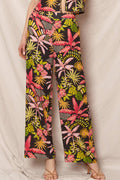 Tropical Print Pants