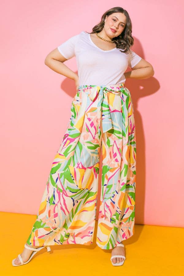 A print woven pant-IP7462-PP