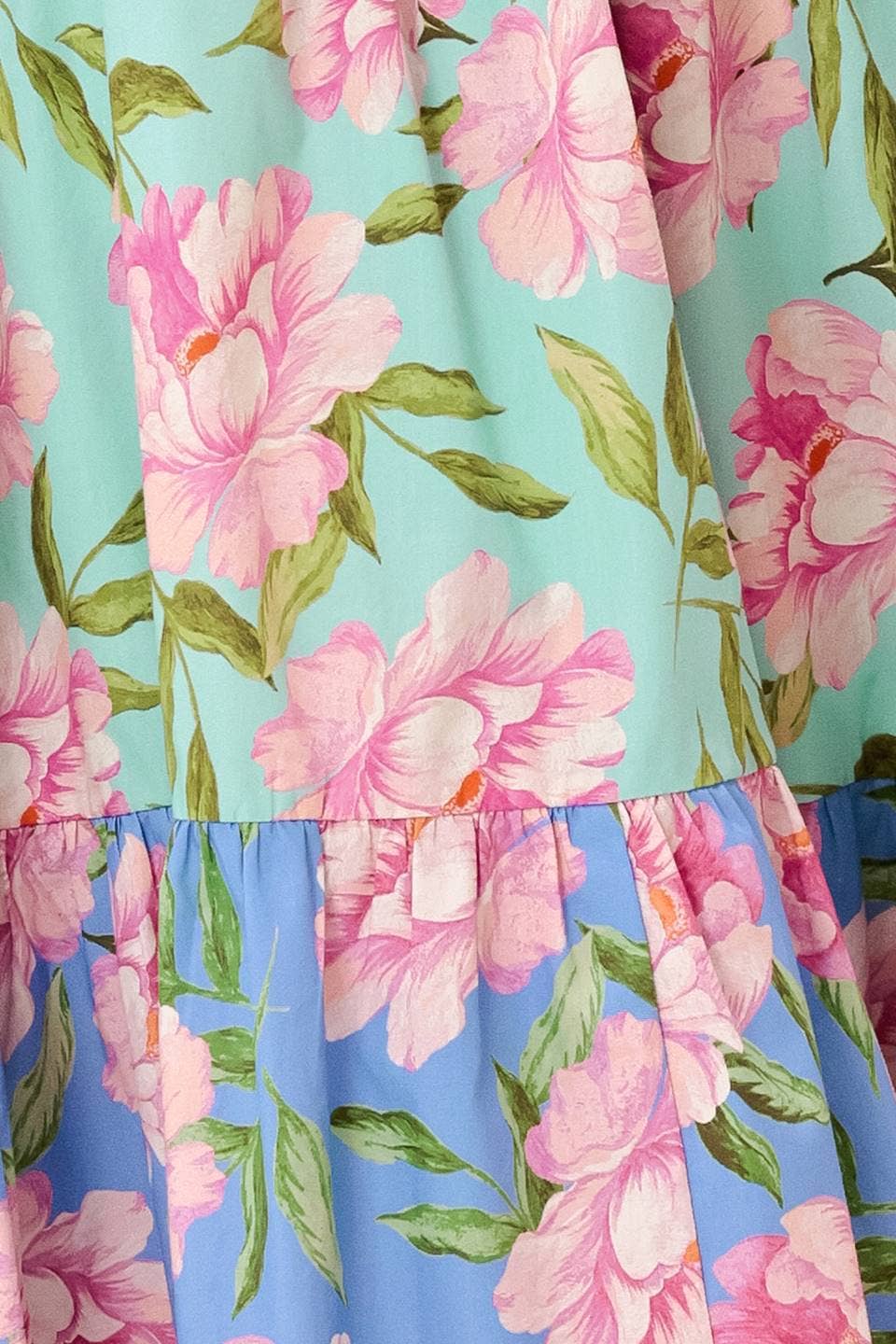 A printed woven maxi dress - ID23281