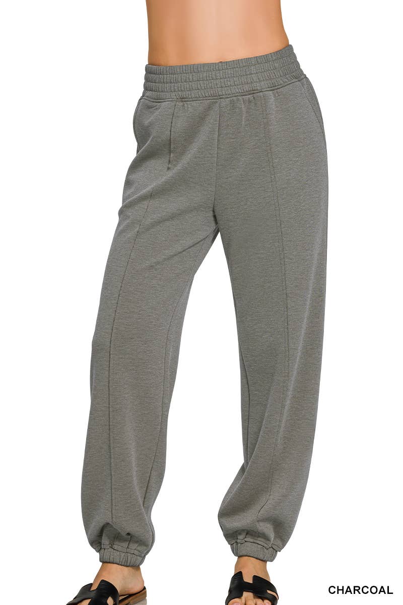 Scuba Joggers With Pock Zenana