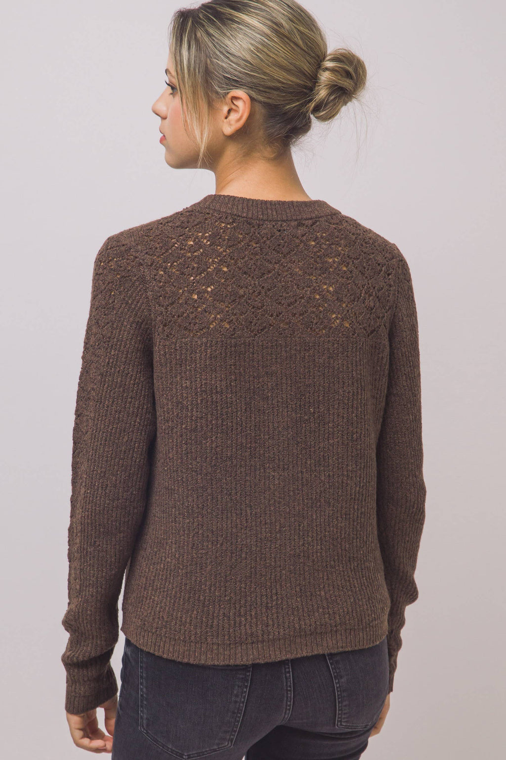 Pointelle Cardigan