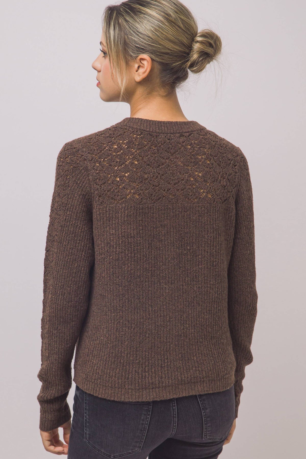Pointelle Cardigan