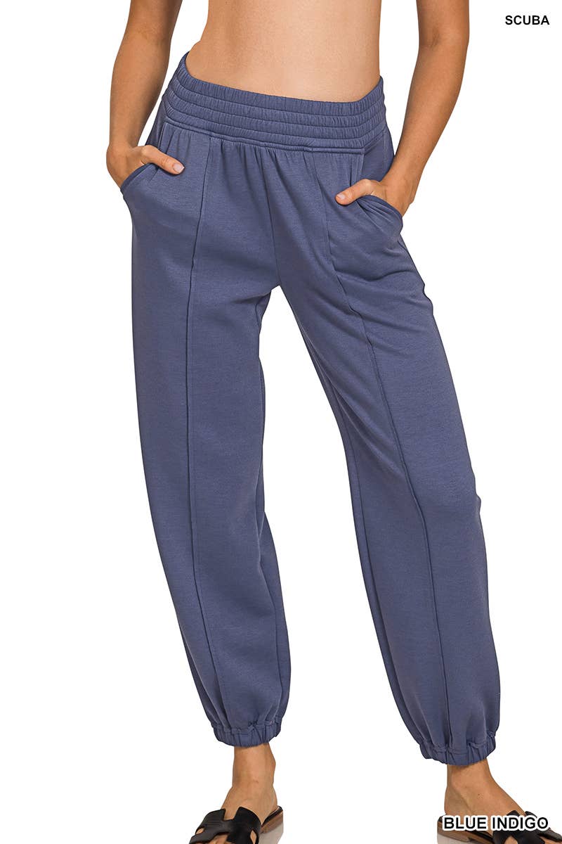 Scuba Joggers With Pock Zenana