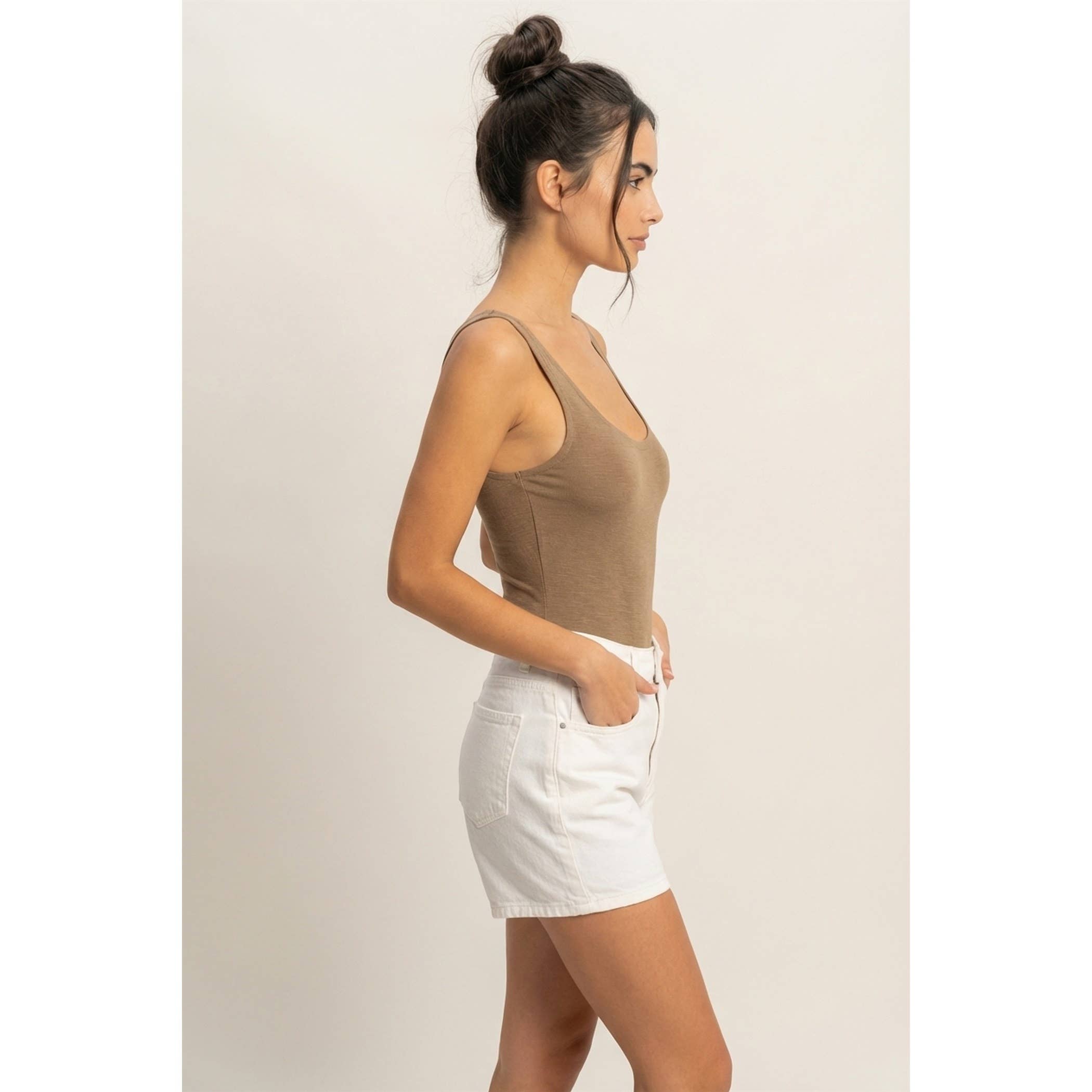 HYFVE- SCOOP NECK BODYSUIT