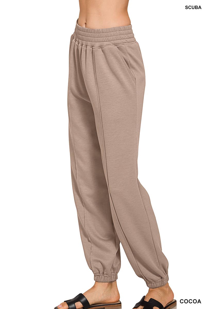 Scuba Joggers With Pock Zenana