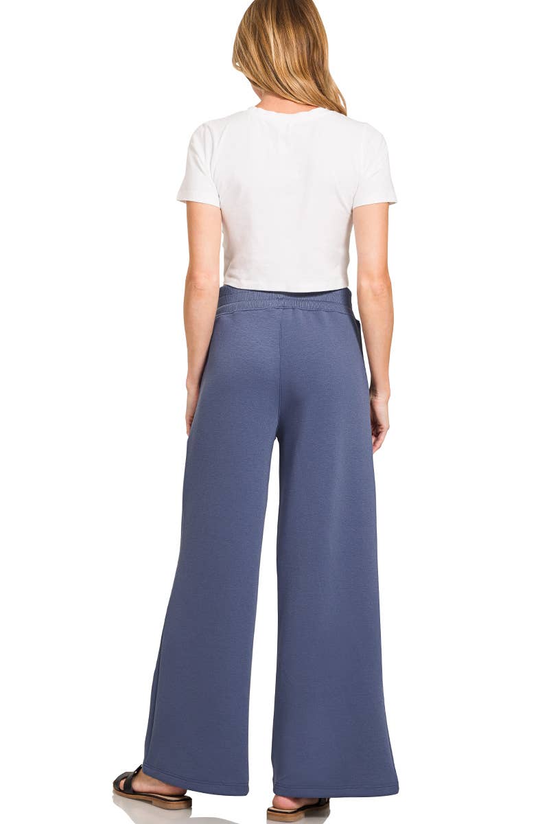 Scuba Collared Pullover & Pants Set SI-29801 Zenana