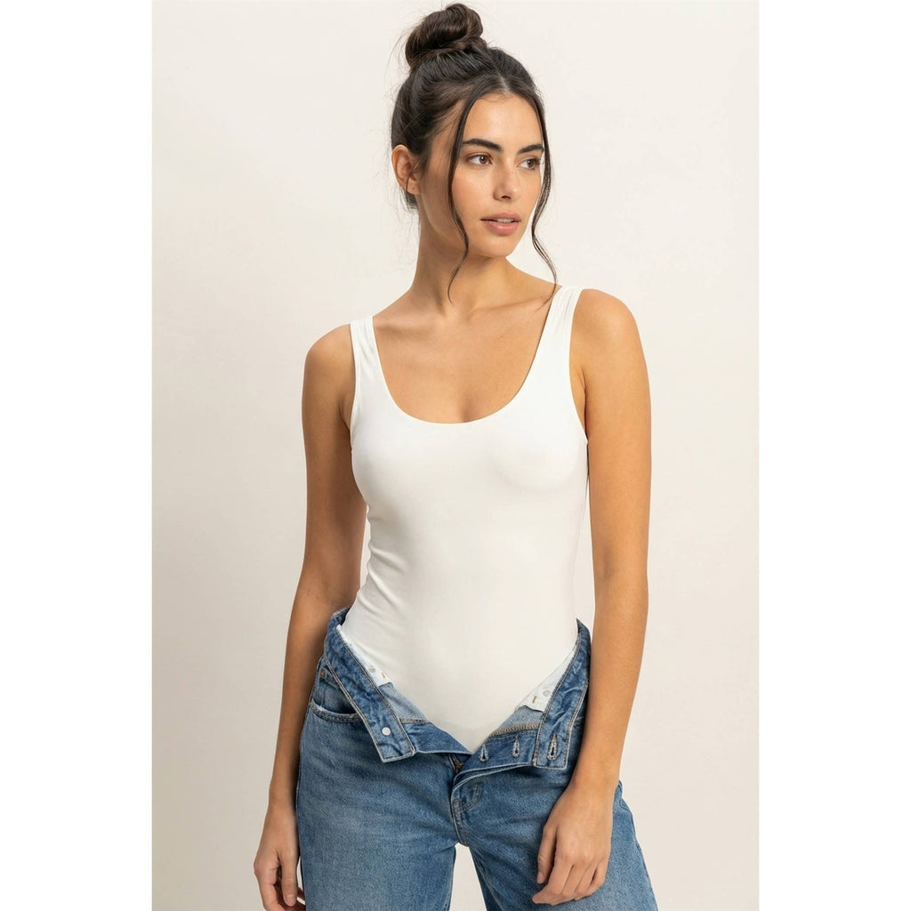HYFVE- SCOOP NECK BODYSUIT