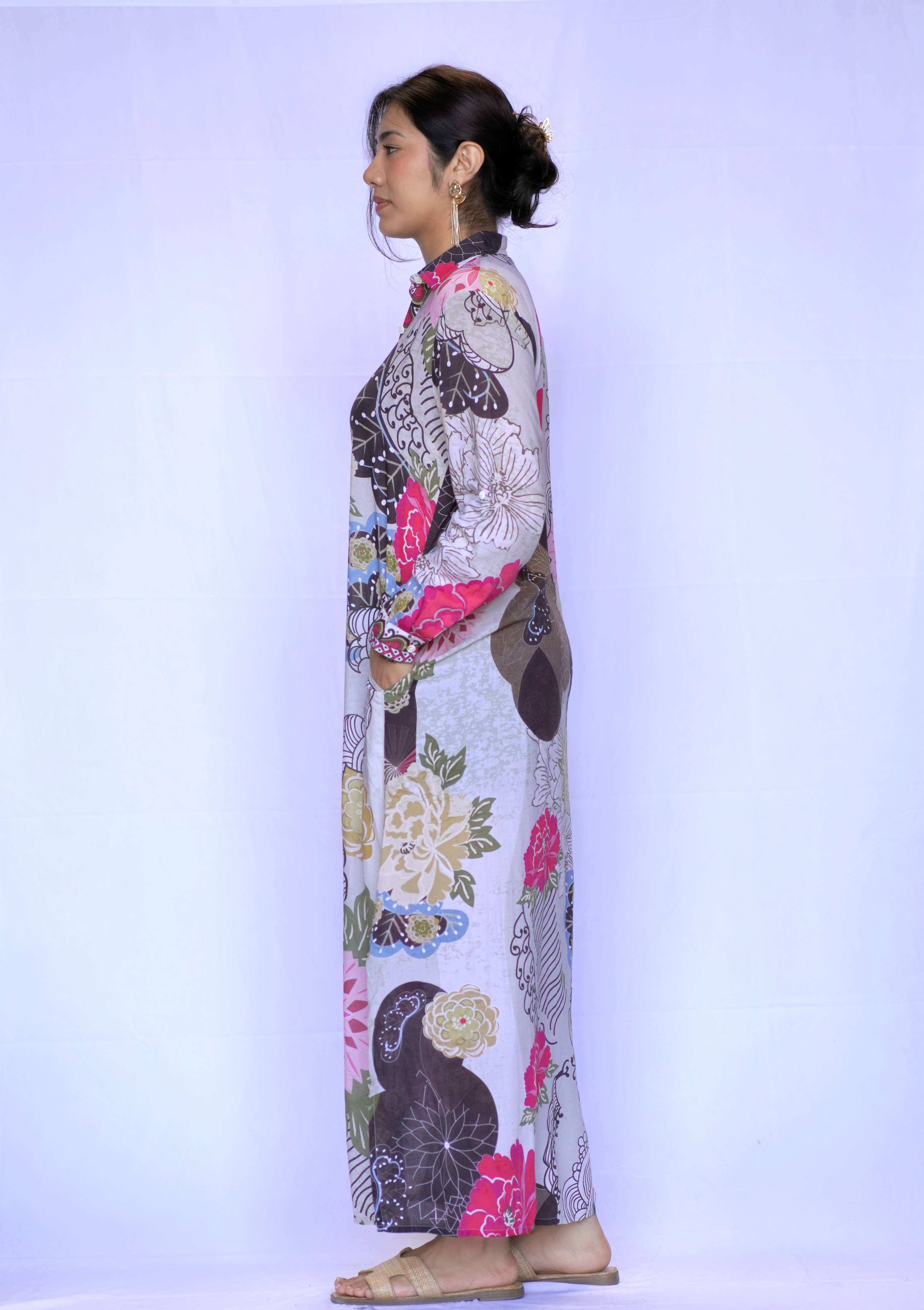 Seraphina Shirt Dress Multicolor