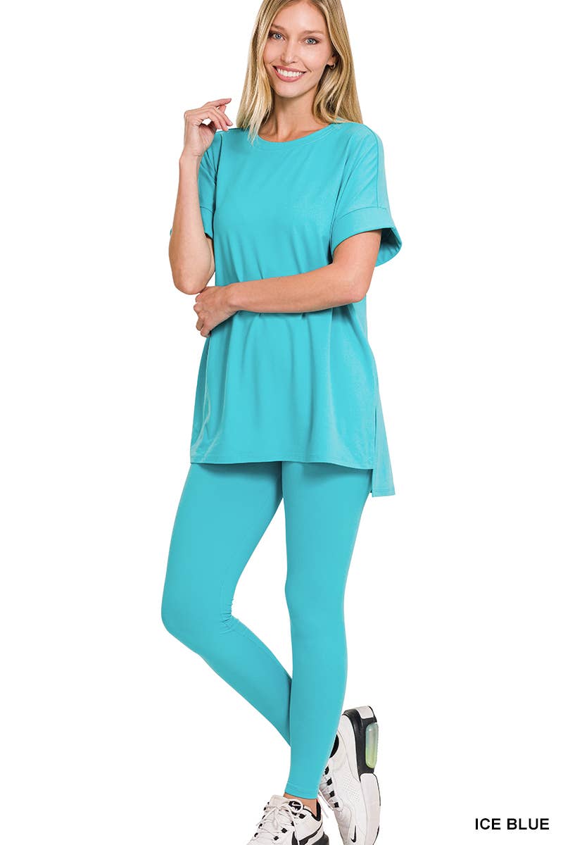 Microfiber Soft Loungewear 2pc Set - Zenana