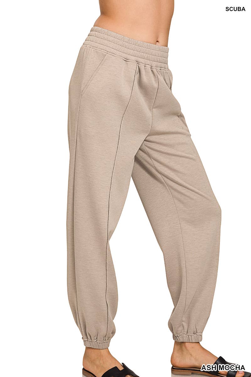 Scuba Joggers With Pock Zenana