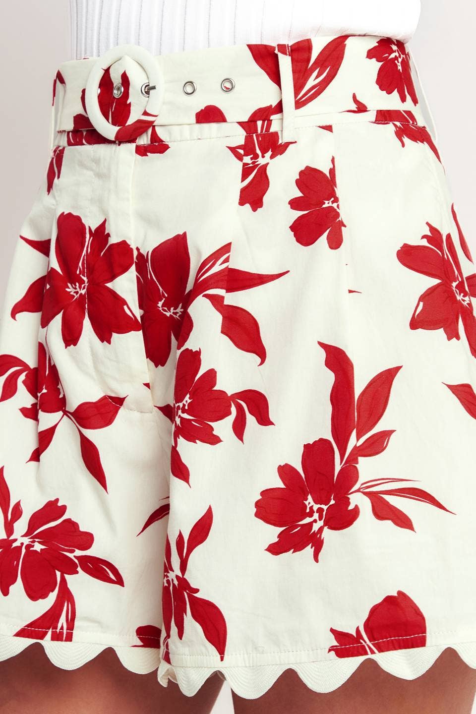 A printed woven short - IP9059T