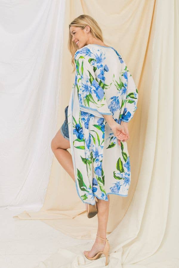Printed Kimono