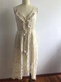 Bohemia lace tassel maxi sun dress