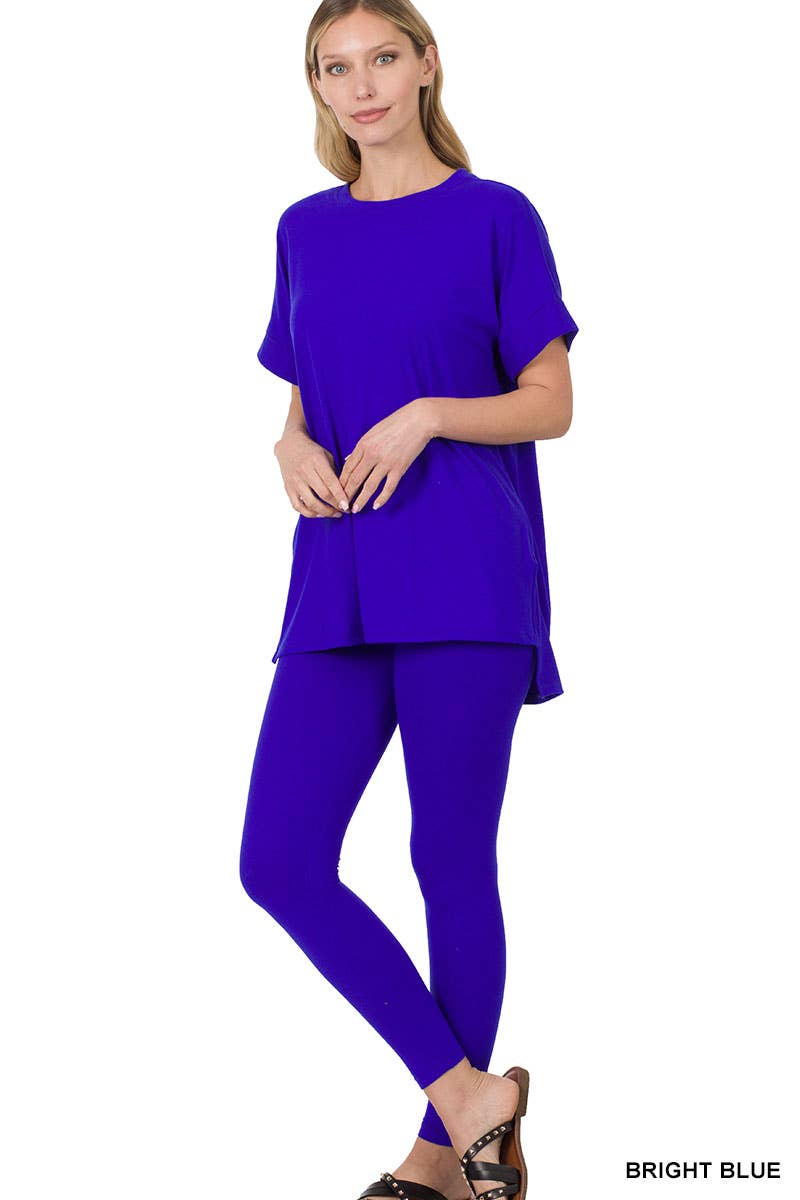 Microfiber Soft Loungewear 2pc Set - Zenana