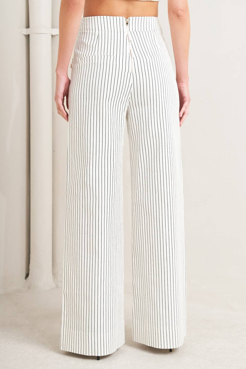 A striped woven pant - FP1861TJ