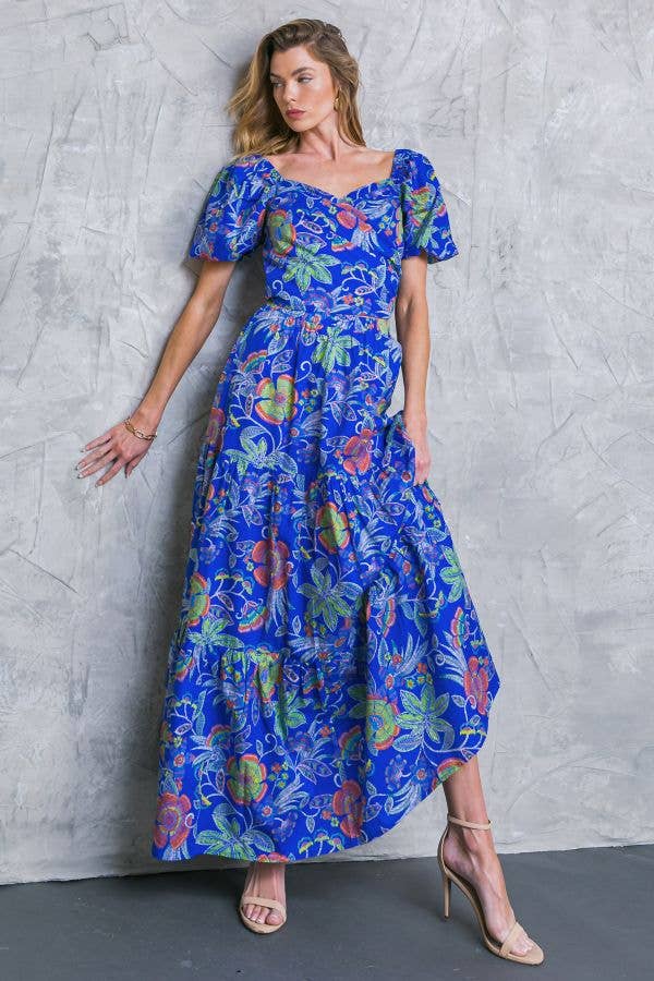 A printed woven top - IT12399