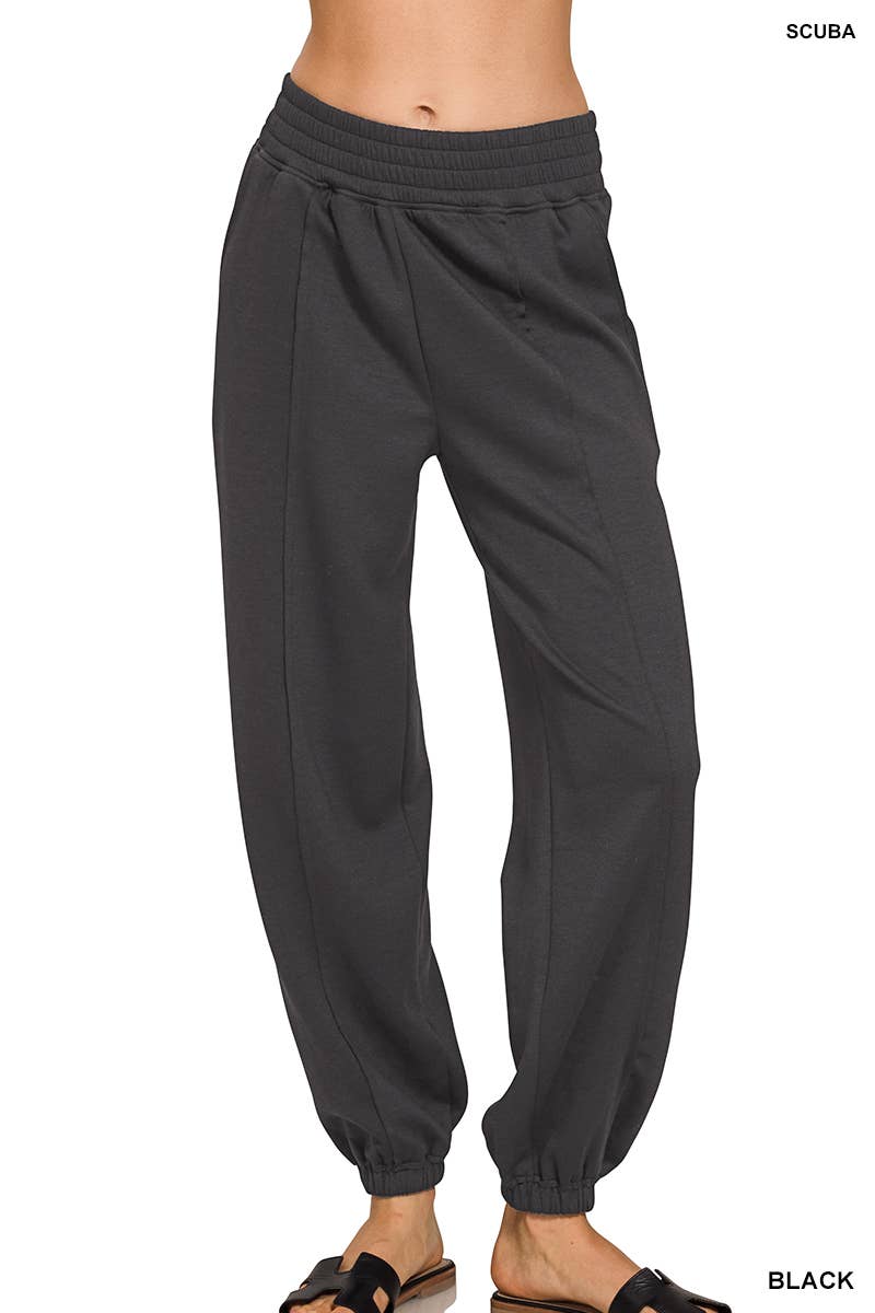 Scuba Joggers With Pock Zenana
