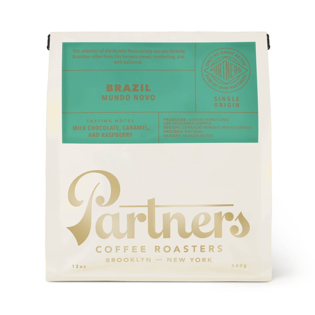 Brazil - Mundo Novo (Single Origin) 12oz Whole Bean