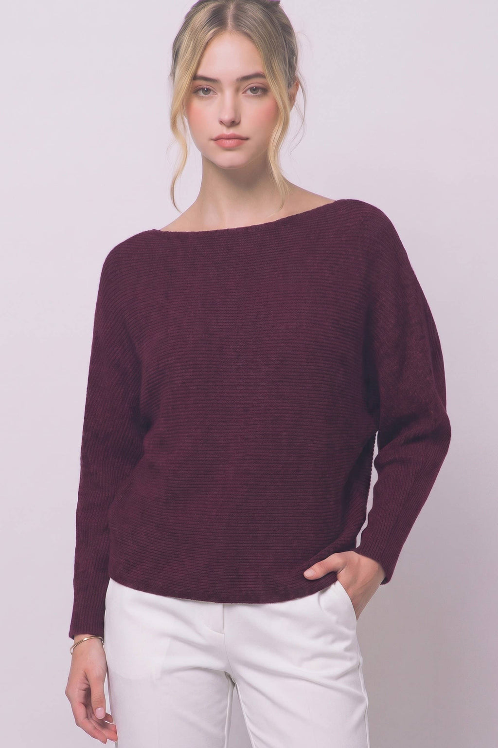 Oversized Dolman Sleeve Sweater