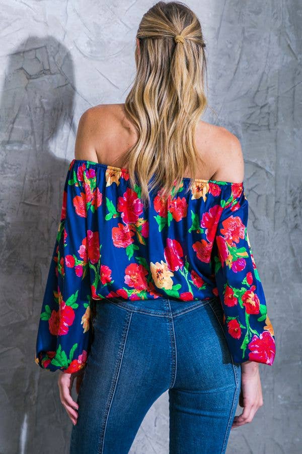 A printed woven top - IT12551