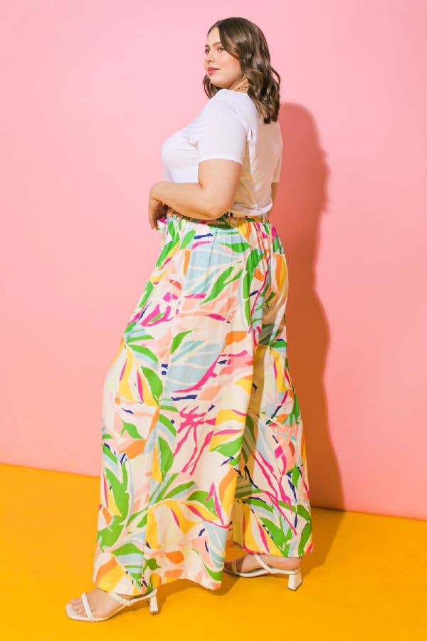 A print woven pant-IP7462-PP