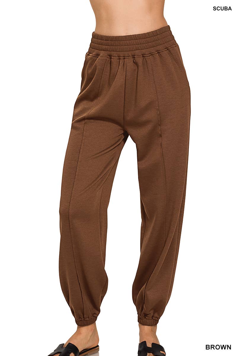 Scuba Joggers With Pock Zenana