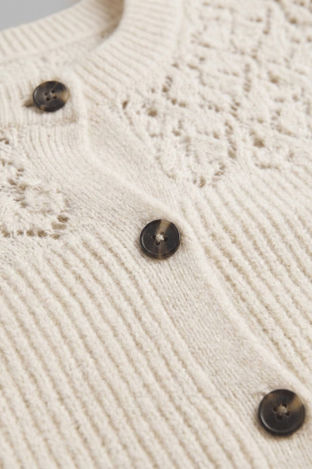 Pointelle Cardigan