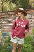 WEST COAST  Mineral Graphic Sweatshirt