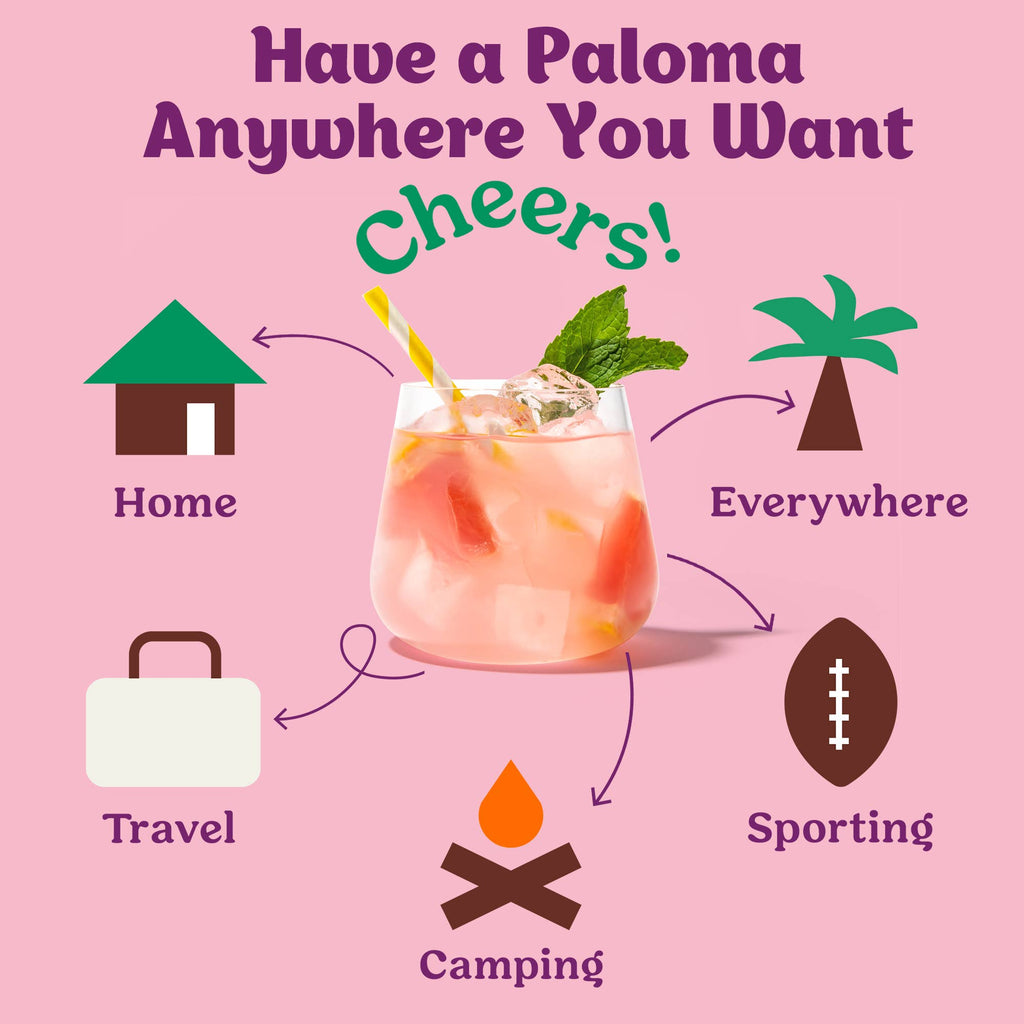 Passionfruit Paloma Mixer - Single Packets / Caddy Refills